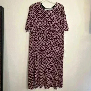 NWT London Times‎ Women's Inset Waist Midi Dress Career